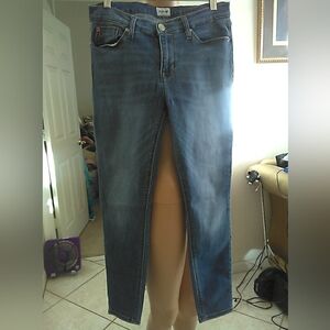 Y2K Hudson Jeans Women's Medium Blue Krista Skinny Jeans Sz. 29 V Pkts. Stretchy